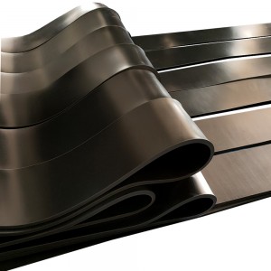 High wear resistance conveyor belt sealing system soft rubber skirting board supplier