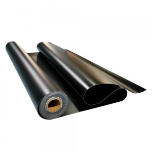 5 Mm thick PVC glossy black flat cleated conveyor belt glossy finish open conveyor belt