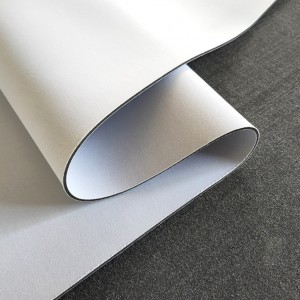 3Mm SBR Coated Blank Fabric Durable Printing Material White Polyester Neoprene-Fabric For Sublimation