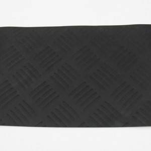 Checker Plate Five Bar Anti Slip Vulcanized Rubber Sheet/Mat/Roll