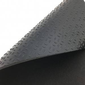 Safety Black Flooring Electrical Rubber Mat Eco-friendly Custom Made Non-slip Natural Rubber