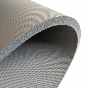 9.5MM Natural rubber sheet gray fireproof flame fire retardant natural rubber plate