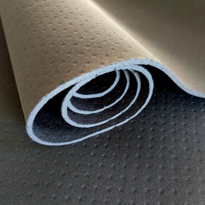 Odorless highly durability 3mm neoprene fabrics for wrist brace factory supplier wholesale