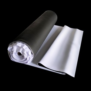 Non-Slip Natural Mouse Pad Roll , Rubber Sheets Neoprene Fabric Floor Mat Material Bulk Rolls And Sheets