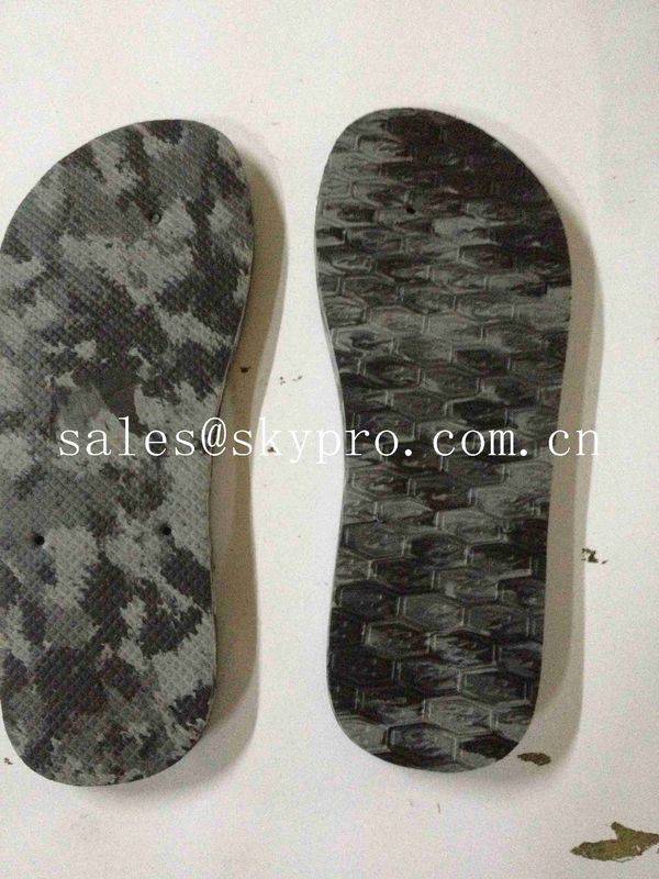 Chinese wholesale Pvc Foam - Custom Camouflage EVA Foam Sheet , Antiskid Cut Out Beach Flip Flops Soles – Skypro