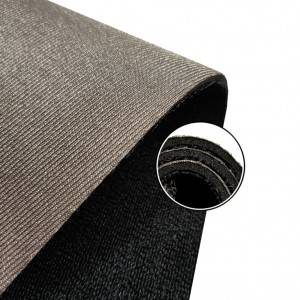 Total thickness 4.5mm black neoprene(soft SBR) with one side black Ok fabric, the other side polyester fabric