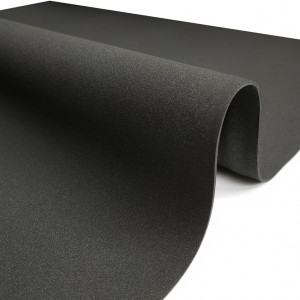 Waterproof heat resistant shock resistant buffer material EPDM CR neoprene rubber sheet
