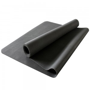 Durable embossed  mat protective exercise treadmill mat heavy duty exercise equipment and treadmill mats