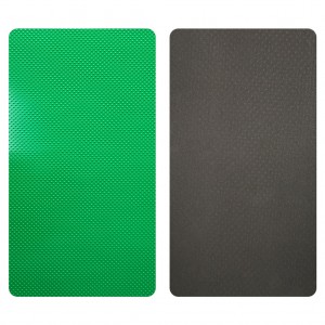 Non-toxic floor/round fitness stair anti-slip mats /anti-slip small coin rubber mats for workshop
