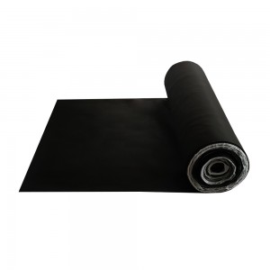 Industrial sbr anti slip black no odor resistant roll non slip non-slip seal 1.5mm fireproof rubber sheet