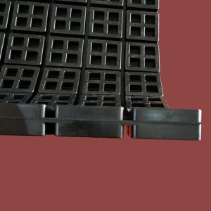 Heavy Duty Anti Vibration Pads Waffle Squares Equipment Rubber Pads