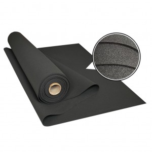 Hot selling 100% waterproof soft black sbr scr CR rubber sheet roll neoprene