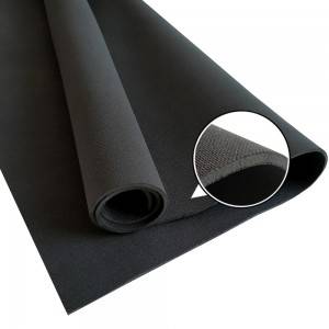 Hot Selling Neoprene Elastic Rubber Fabric Custom Neoprene Textile Fabric