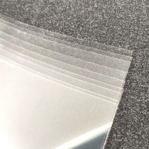 Custom printed clear double side heat sealable sealing film protective film