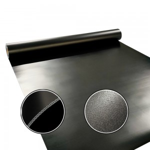 5 Mm thick PVC glossy black flat cleated conveyor belt glossy finish open conveyor belt