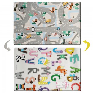 Wholesale baby crawling mat foldable thickening home baby game non-slip XPE play mat