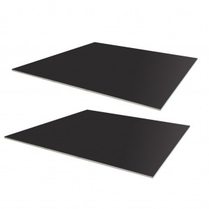 Double Layer Custom Black Rubber Mat Roll Antistatic ESD Floor Mat