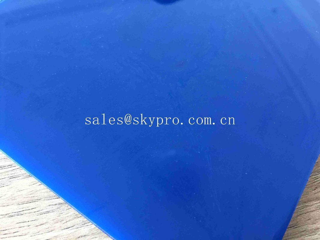 Good Quality Skirting Rubber – Dark Blue Polyurethane PU Flat Skirt Sheet Industrial Production Line PU Rubber Skirt Board for Conveyor Belt – Skypro