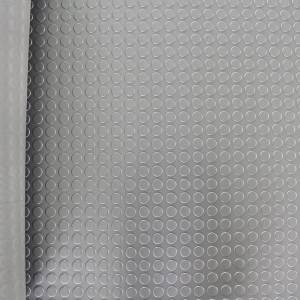 Customized PVC Garage Round Dot Rubber Sheet Rolls Coin Floor Mats