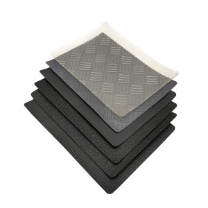 Wholesale Plastic Flooring Vinyl Roll Willow Leaf Diamond Anti Slip PVC Flooring Mat
