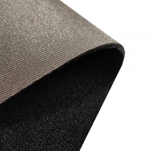 SBR rubber sheet black waterproof neoprene rubber sponge sheet with polyester fabrics