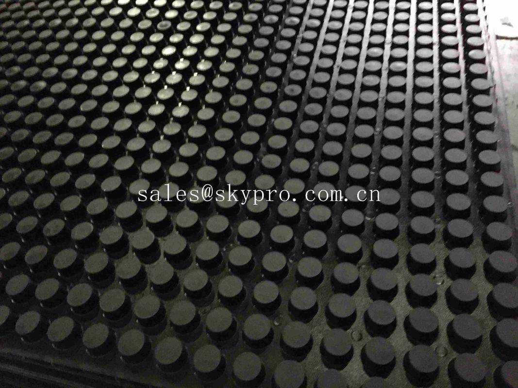 2020 China New Design Foam Rubber Mat - Front And Grooved Back Cow Rubber Mats , Non Slip Rubber Matting With 3-5MPa – Skypro