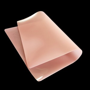 Dorless high temperature resistant waterproof and oil-proof polyester tpu pink table mat