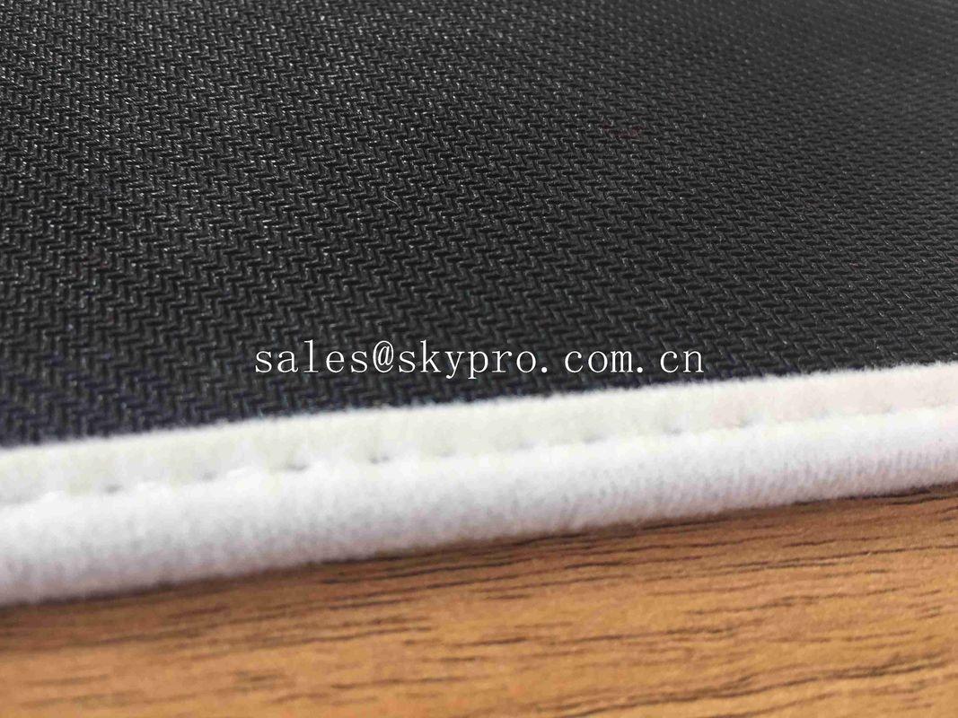 Washable Non woven Blank Printing with Velvet Side Whipstitch Natural Rubber Door Mats