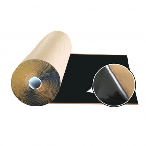 Self-adhesive Natural Rubber Foam Sheet Rolls Closed Cell Neoprene