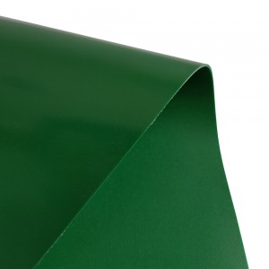 3Mm Thick PVC Green Glossy Finish Open Conveyor Belt