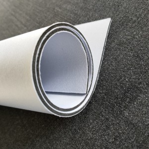 3Mm SBR Coated Blank Fabric Durable Printing Material White Polyester Neoprene-Fabric For Sublimation