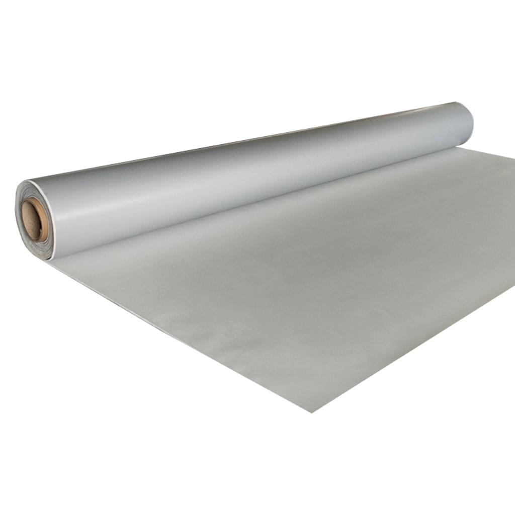 High Temperature Heat Resistant Insulation Silicone Coated Fiberglass Fabric Silver Grey Fiberglass Cloth Featured Image