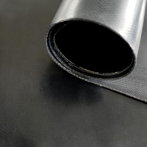 Elastic nylon steel wire fabric reinforced latex fabric insertion 0.5mm rubber sheet