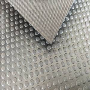 China manufacture anti slip round dot stud rubber mats