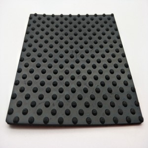 Hot Sale 3MM Black Color Small Coin Rubber Sheet Mat