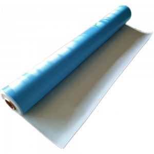 Non-slippery blue PVC vinyl flooring roll for Gymnasium
