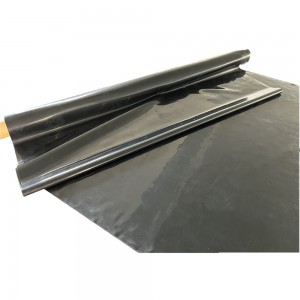 Black Epdm Thin Rubber Sheet Weather Resistant Waterproof 1mm Anti Fatigue Rubber Mat