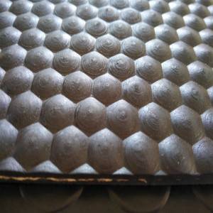 Hot sale honeycomb hexagon texture rubber sheet NBR