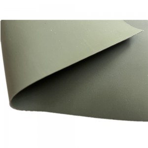 Hypalon multi color rubber sheet wholesale CSM hypalon type coat polyester fabrics for rubber boat