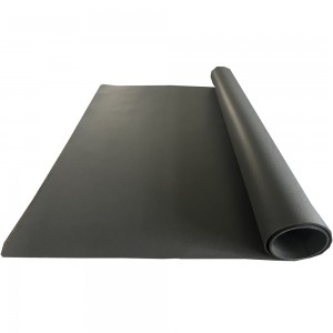Black CR Rubber Foam Raw Material Rubber Closed Cell Customizable Hardness CR Rubber sheet