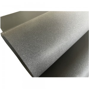 Black sound heat insulation high density lightweight CR sponge foam rubber sheet