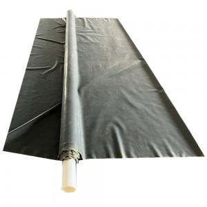 0.2Mm softly non-toxic latex rubber sheet black elastic rolls latex sheet