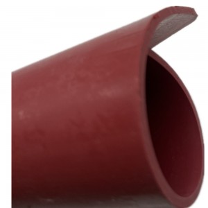 Customized size low density heat resistance thermal insulation red natural rubber sheet