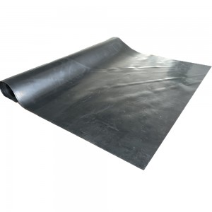 China Factory Price NBR Rubber Sheet For Sale Rough Fabric Finished Surface Floring Mat