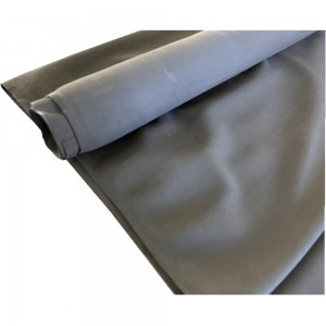 Wholesale 0.8Mm Embossed Black SBR Neoprene Rubber Sheet Coated Custom Design Prints Jersey Fabric