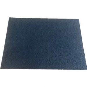 3Mm leather grain on the surface non slip rubber sheet