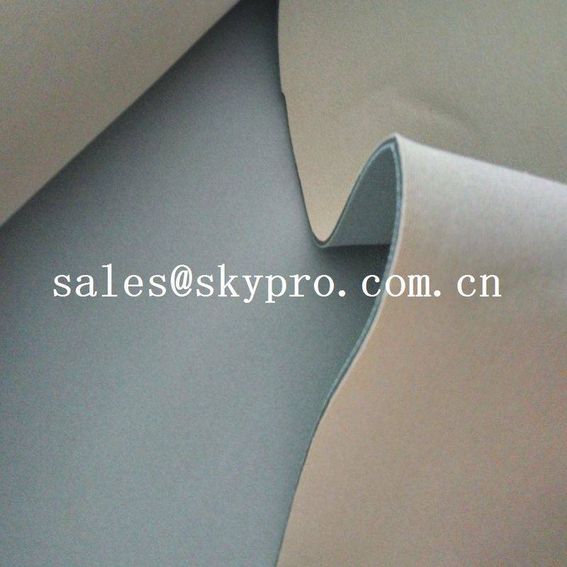 Hot-selling Hook Neoprene Fabric - Waterproof 2.5mm neoprene fabric roll two sides double coated white black lycra fabric – Skypro