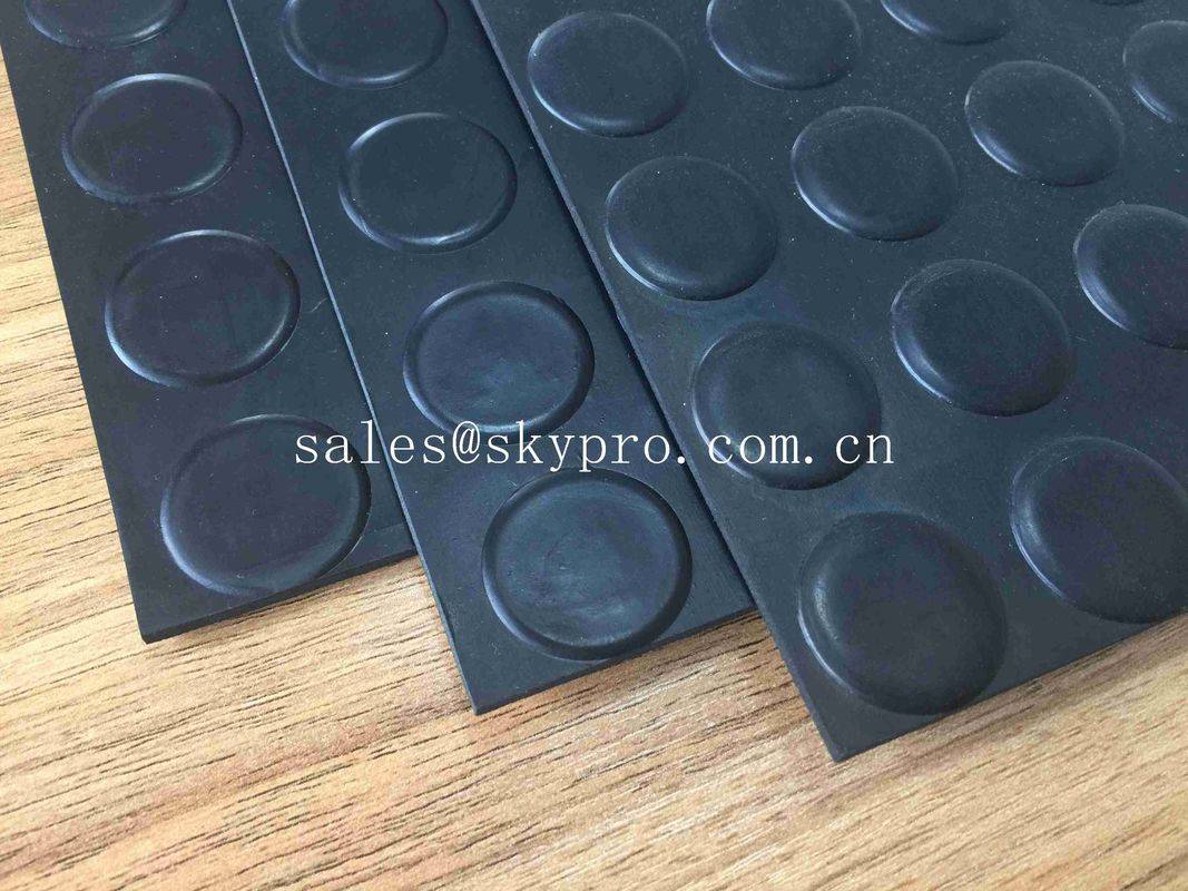 Wholesale Fine-Ribbed Rubber Mat - Colored Commercial Floor Mats Sheet With Easy To Install , Non Porous – Skypro