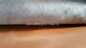 Custom Colorful patented PU synthetic leather for furiture / vehicle upholstery