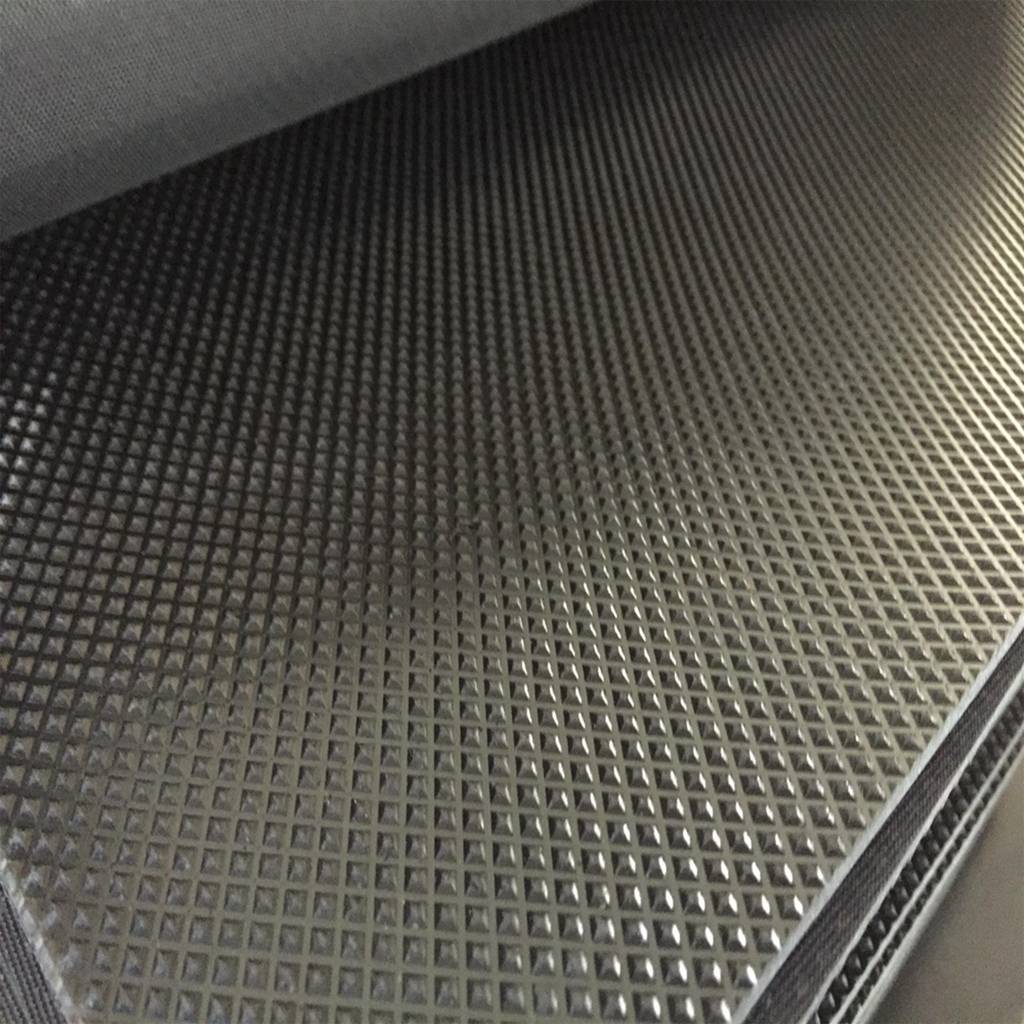 Super thin  soft black rough top anti-slip small diamond rubber matting / neolite rubber sheet